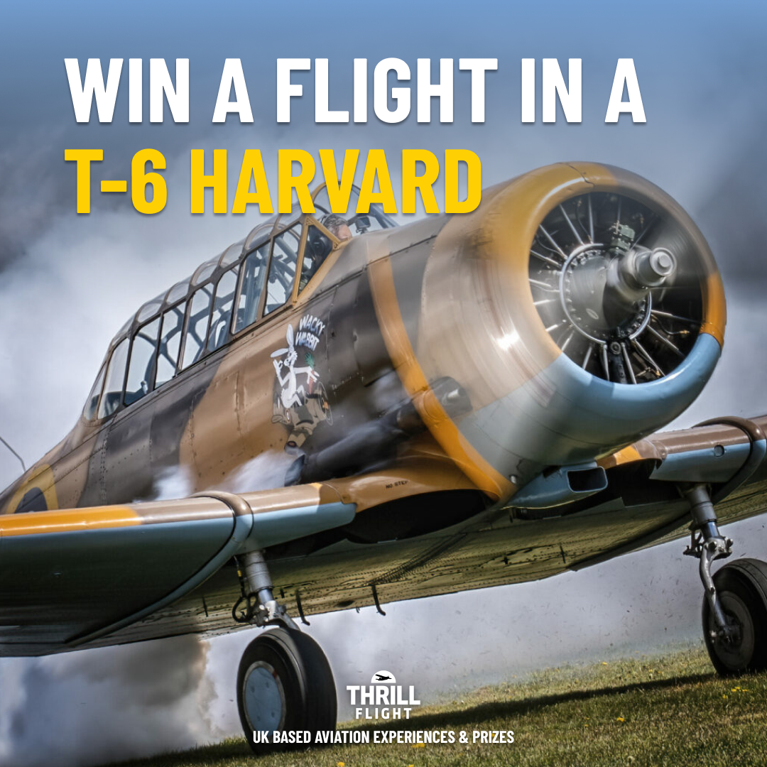 Win a Legendary T-6 Harvard Flight Experience – April 2026!